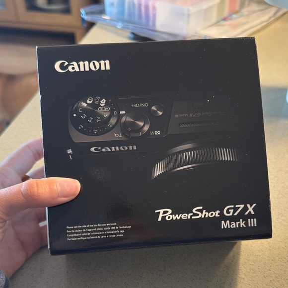 Canon PowerShot G7 X Mark III - Black (new in box) - Picture 1 of 1